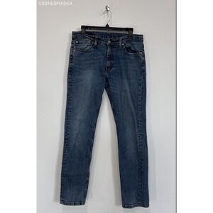 Levi's 511 Blue modern slim-fit style. - Size 33x32